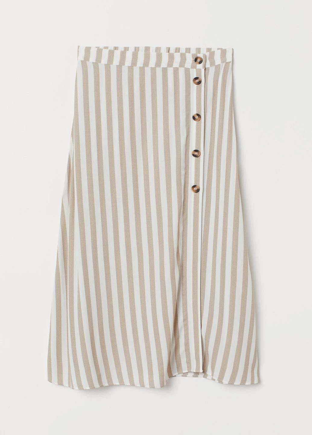 Бежевая юбка H&M