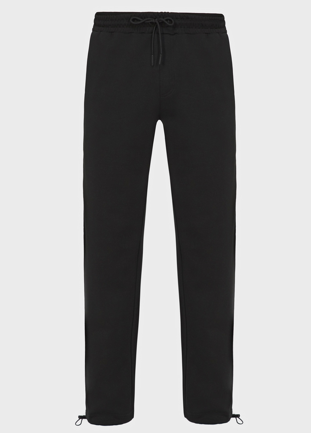 Черные кэжуал демисезонные прямые брюки PRPY
