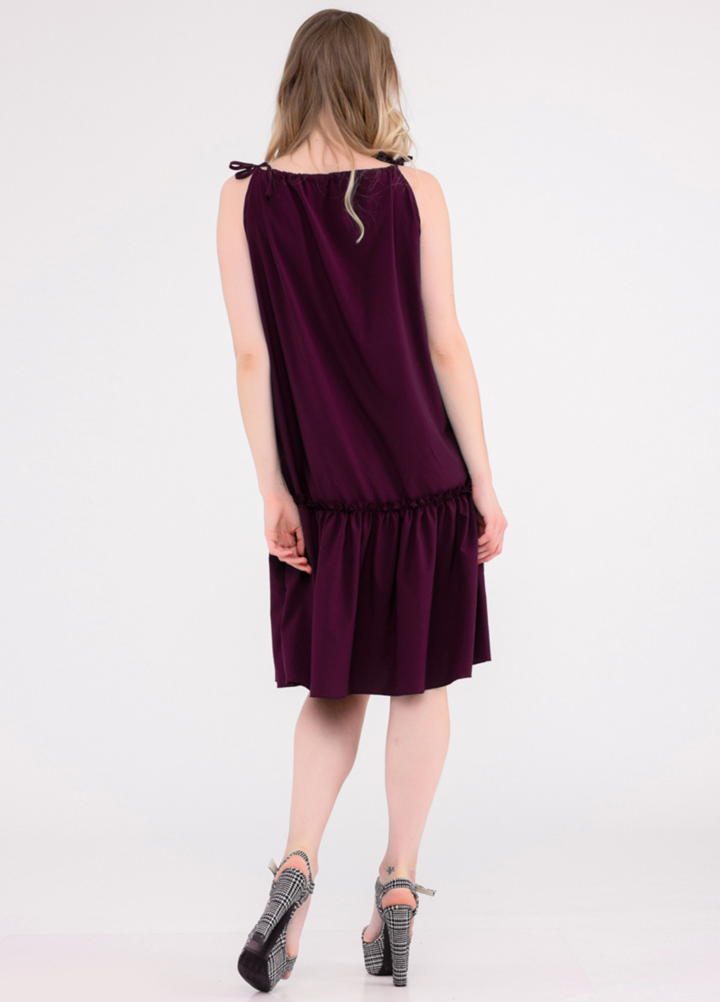 Фиолетовое кэжуал платье Issa однотонное