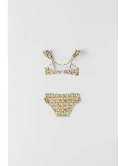 Комбинированный демисезонный купальник zs404 130 см, 8-9 лет цветной Zara