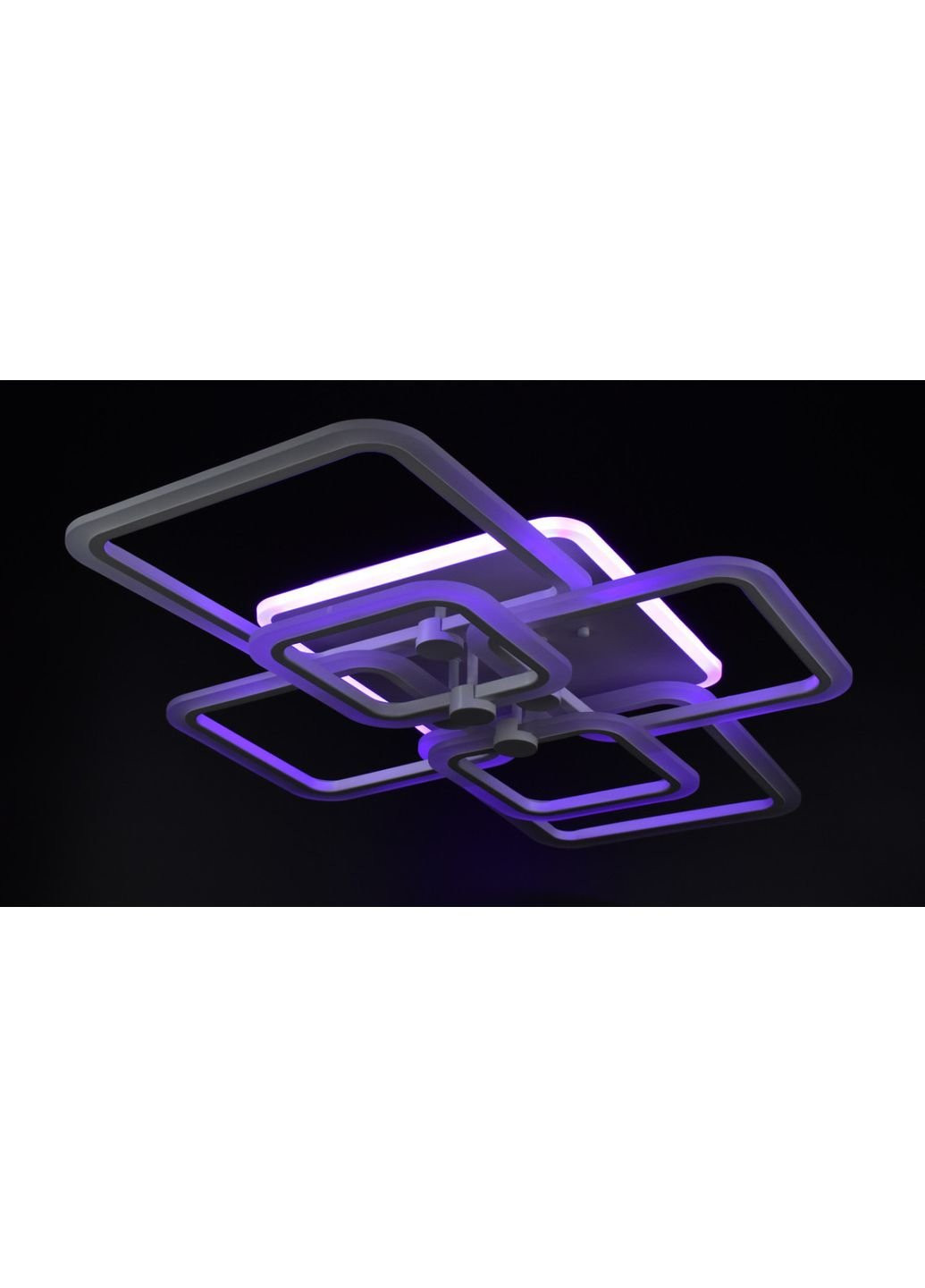 Люстра потолочная LED с пультом A2503/2+2+2-RGB-wh Белый 12х59х80 см. Sunnysky (253627029)