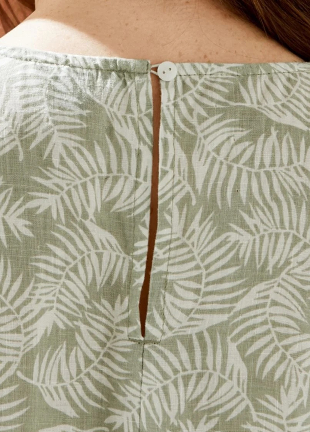 Оливковое кэжуал платье Esmara с рисунком