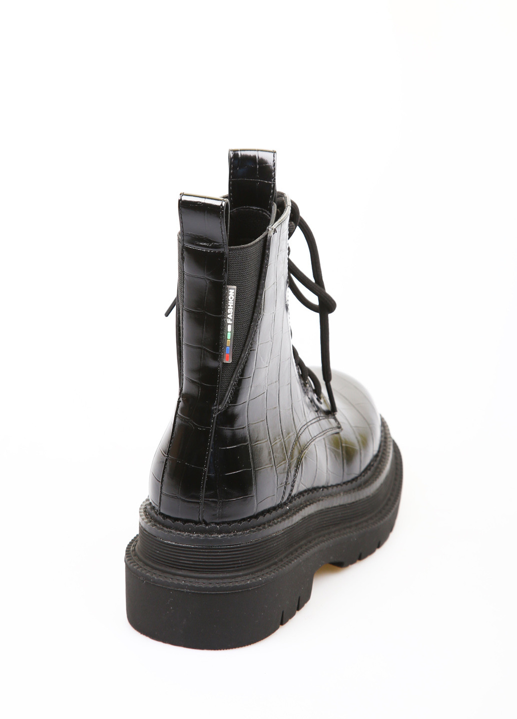 Осенние ботинки Fabio Monelli лаковые из искусственной кожи