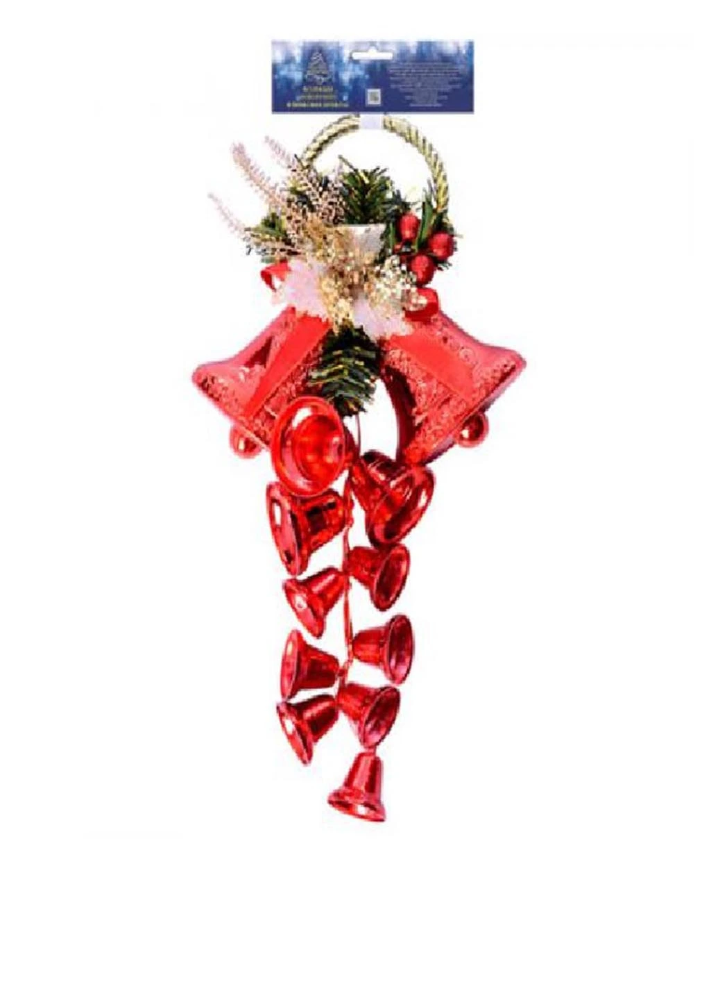 Декор новогодний Колокольчики, 20х36 см NewYEAR (90917787)