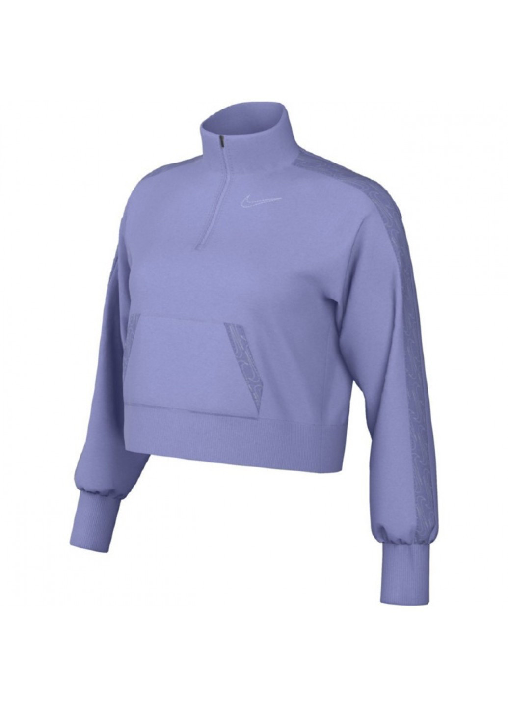 Світшот Nike - Прямий крій логотип фіолетовий спортивний поліестер - (254552114)