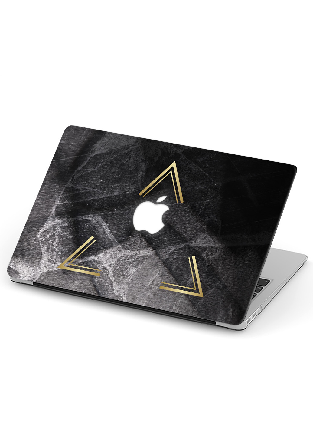 Чехол пластиковый для Apple MacBook Pro 13 A1706 / A1708 / A1989 / A2159 / A1988 Золотой треугольник (9648-2338) MobiPrint (218867782)