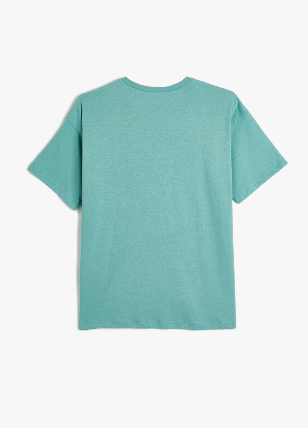 Мятная летняя футболка KOTON