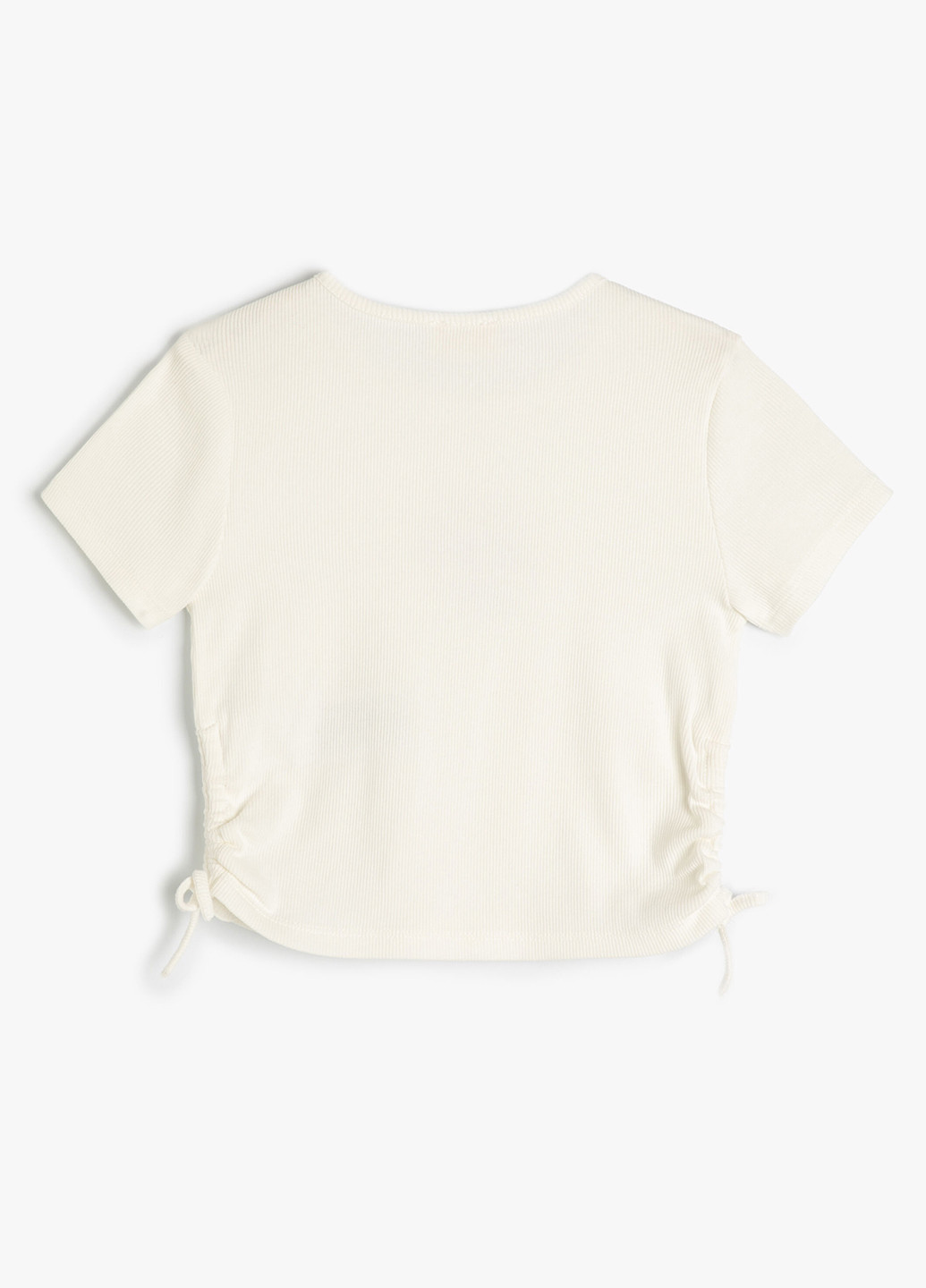 Молочная летняя футболка KOTON