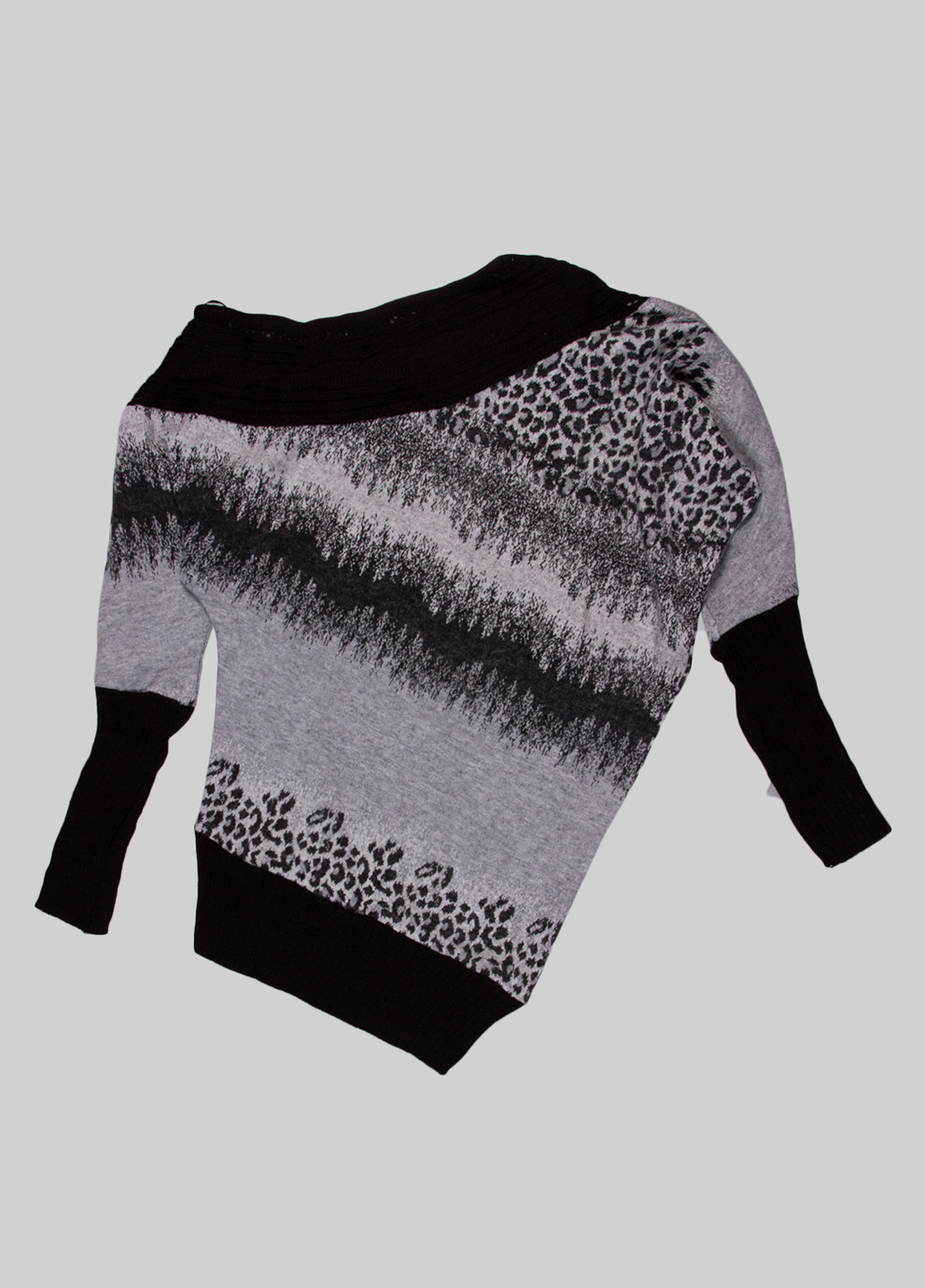 Серый демисезонный свитер Marions