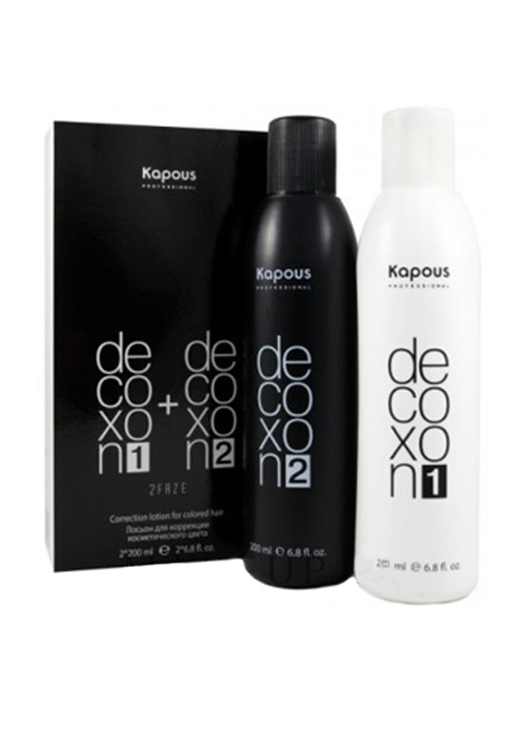 Корректор нежелательного цвета волос Decoxon 2 Fase, 2 шт