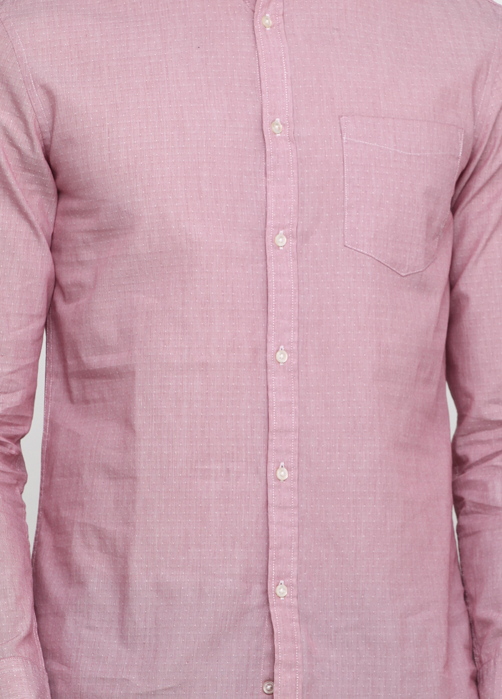 Розовая кэжуал рубашка меланж Rodier