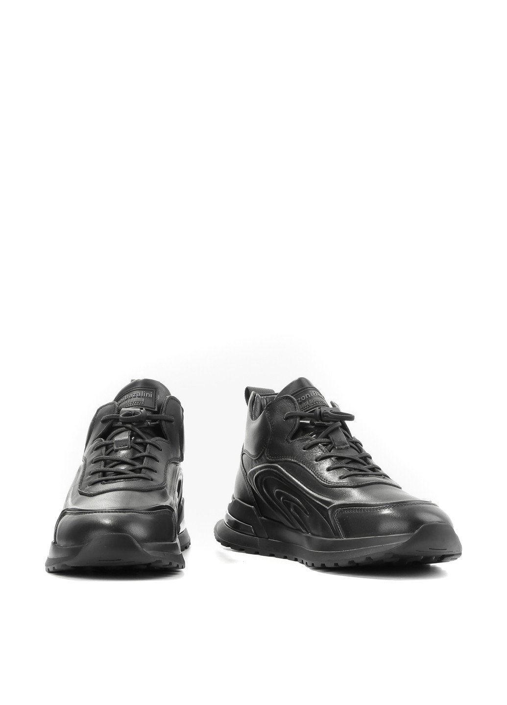 Черные зимние кроссовки Le'BERDES