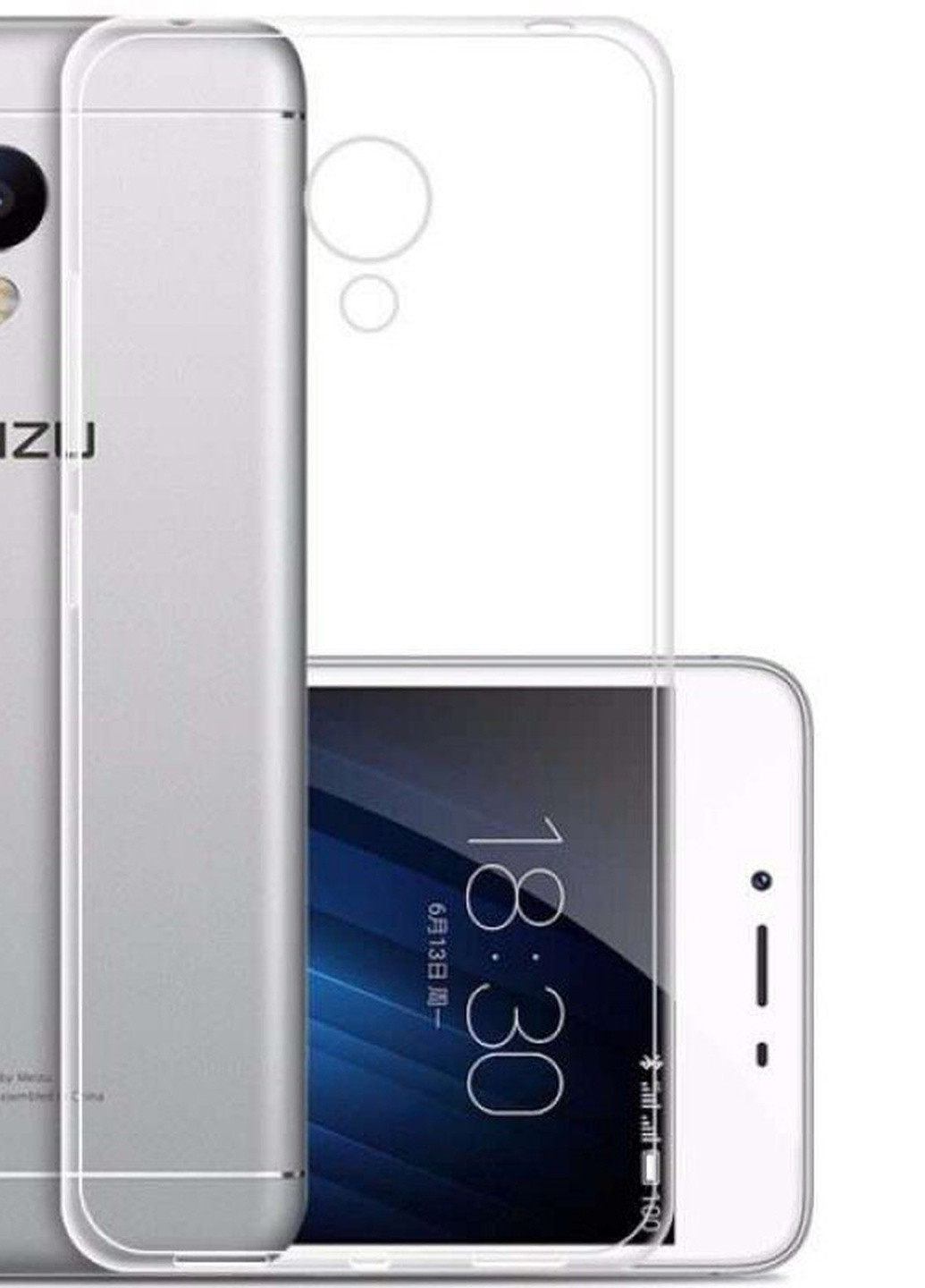 Чехол Силиконовый прозрачный для Meizu m5s ARM (241031027)