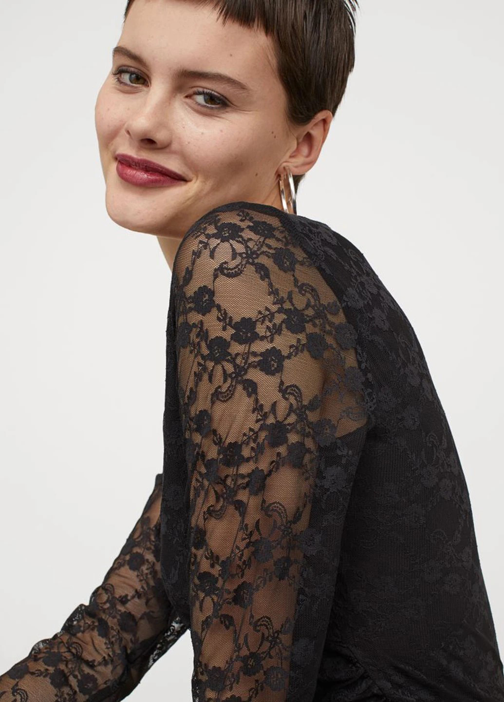 Чорна вечірня сукня силуетна H&M однотонна