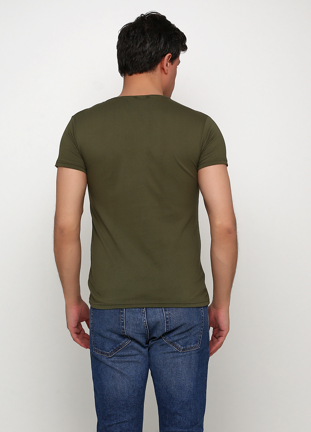 Хаки (оливковая) летняя футболка By strongman