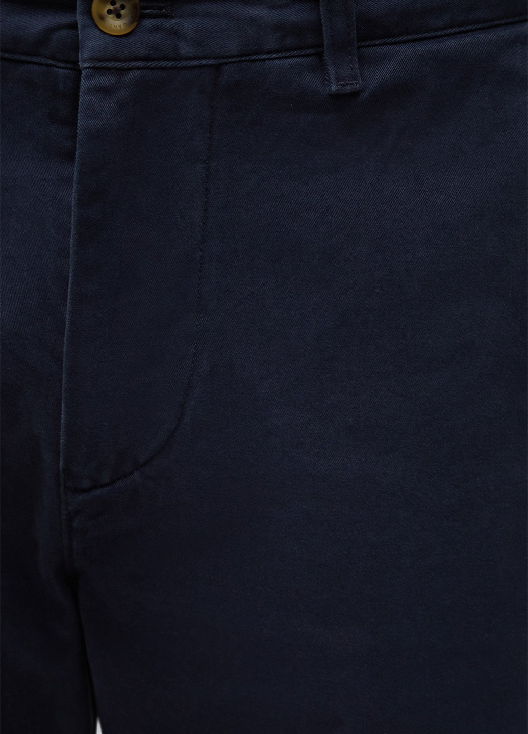 Темно-синие кэжуал демисезонные прямые брюки Gant