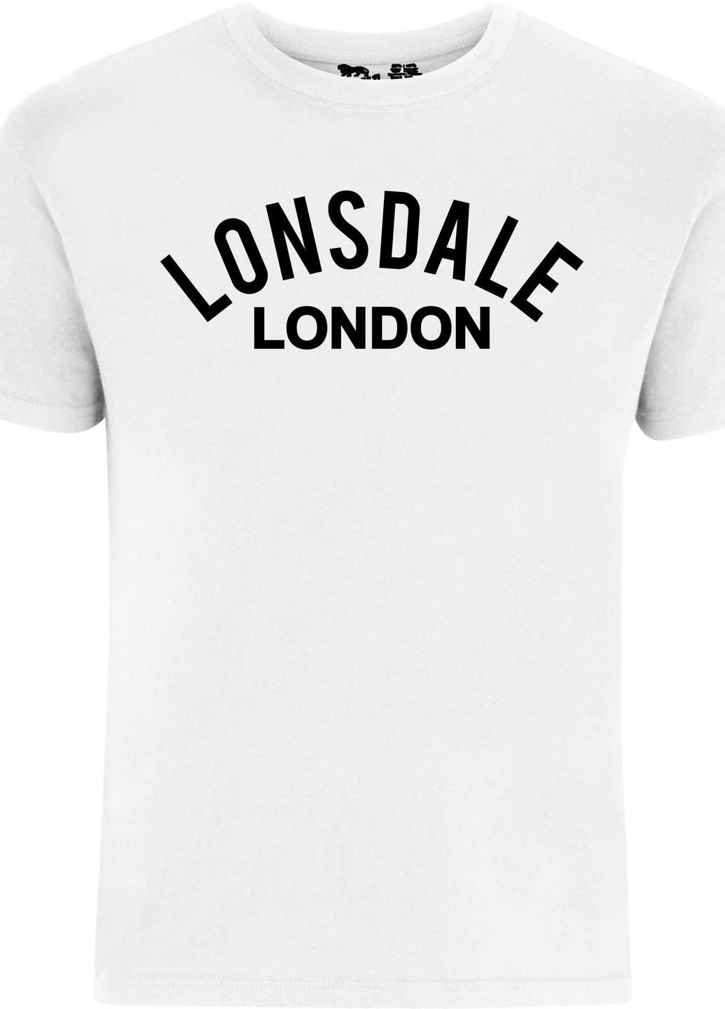 Белая футболка Lonsdale BRADFIELD