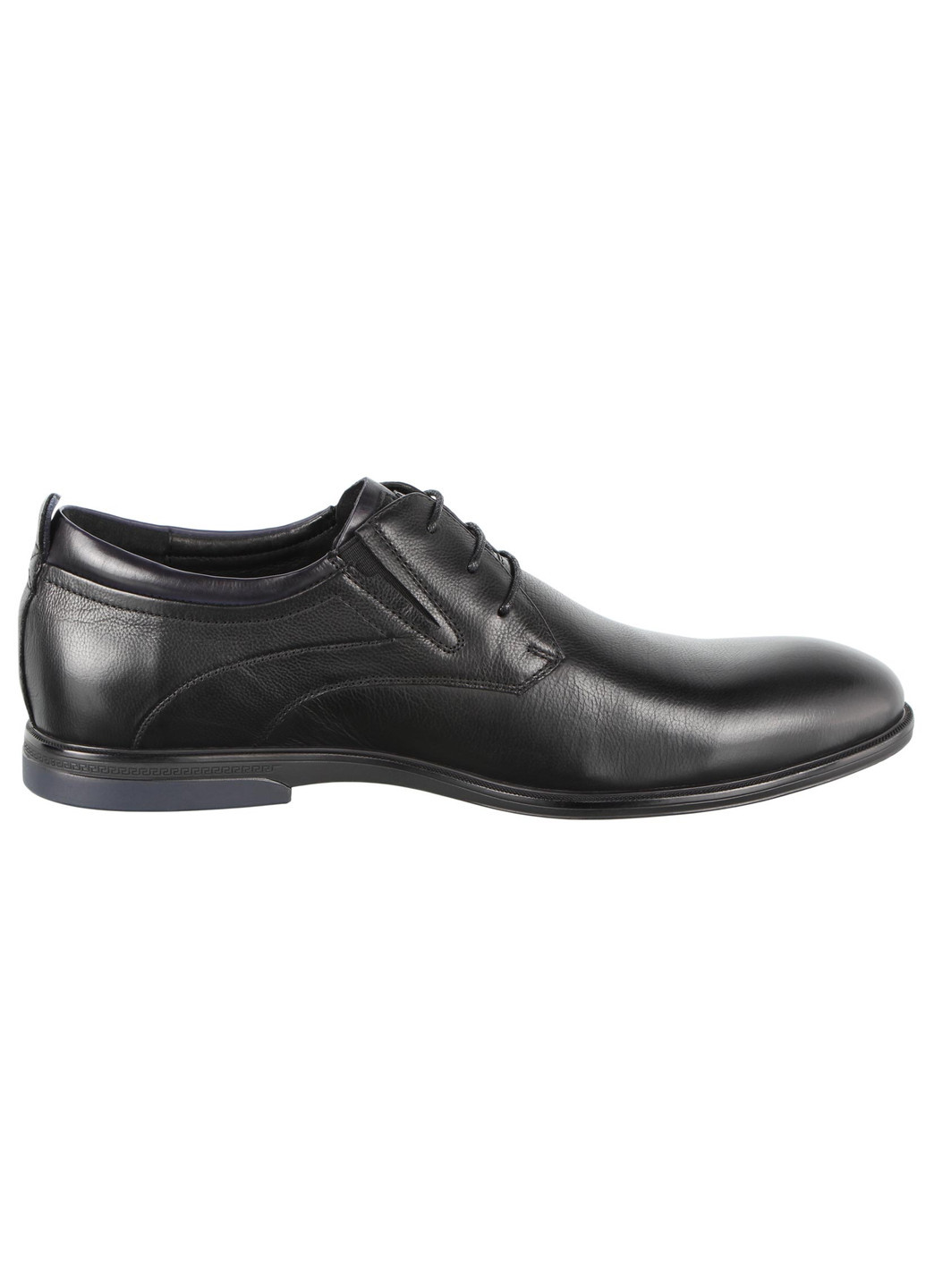 Черные мужские классические туфли 197437 Cosottinni на шнурках