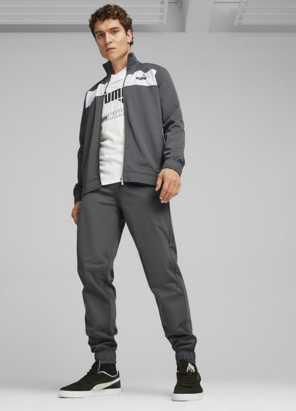 Костюм 67742780_2024 Puma poly suit cl - mineral gray (290147751)