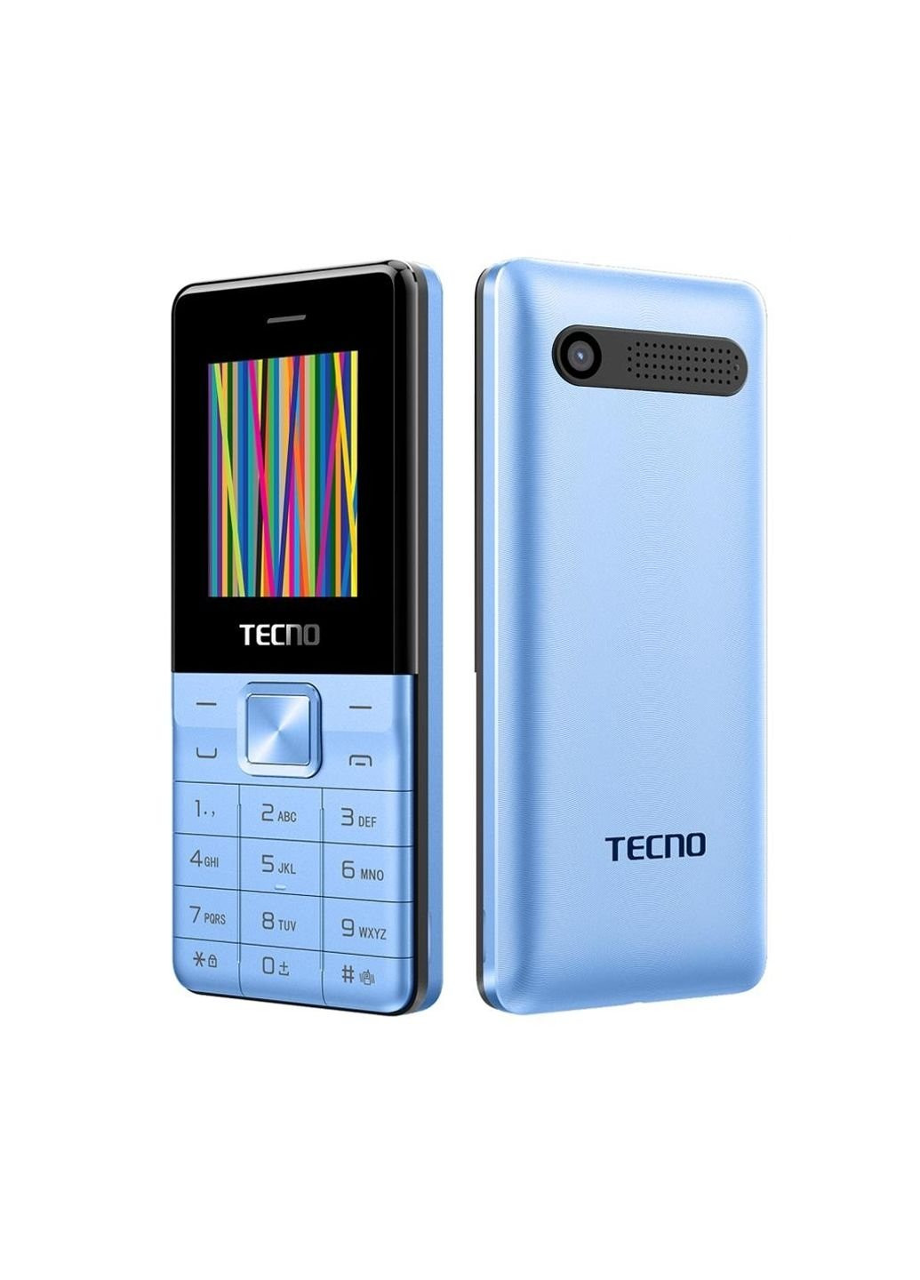 Мобільний телефон (4895180743344) Tecno t301 light blue (253507602)