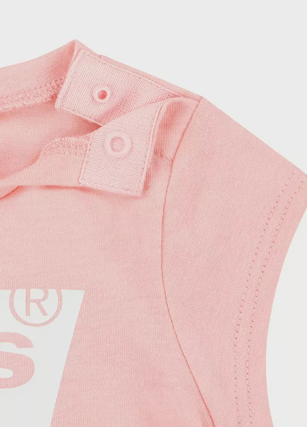 Розовая летняя футболка Levi's