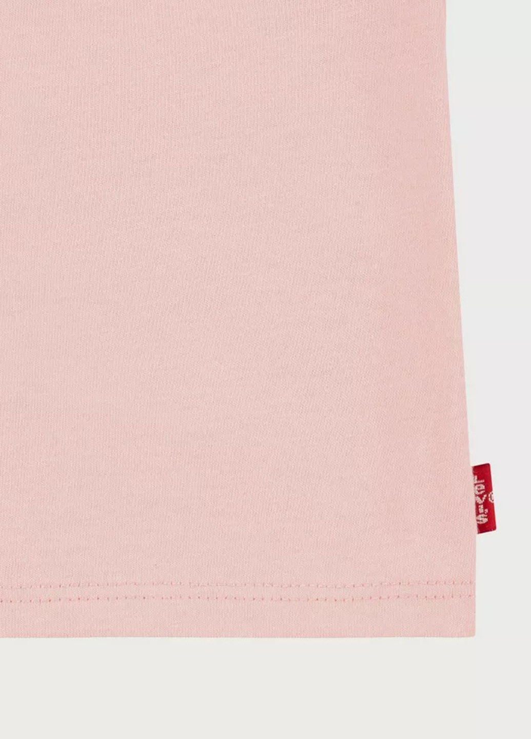 Розовая летняя футболка Levi's
