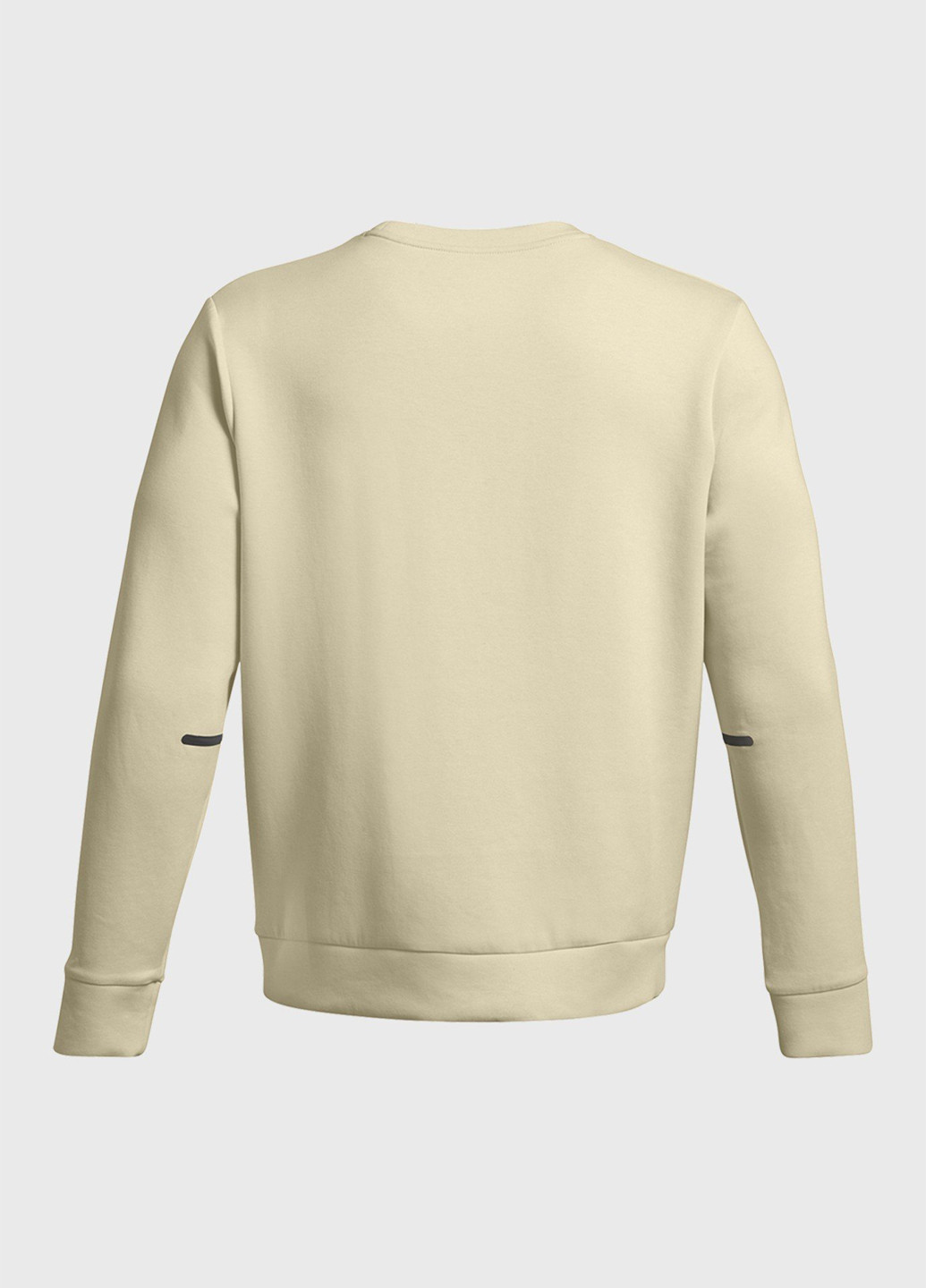 Бежевый свитшот Under Armour логотип светоотражающие детали (306853465)