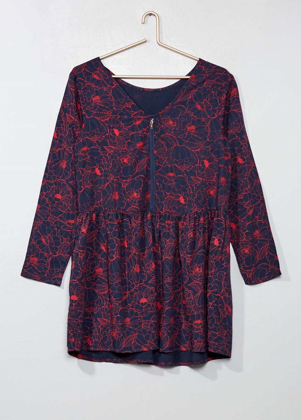 Тёмно-синее платье Kiabi (182774266)