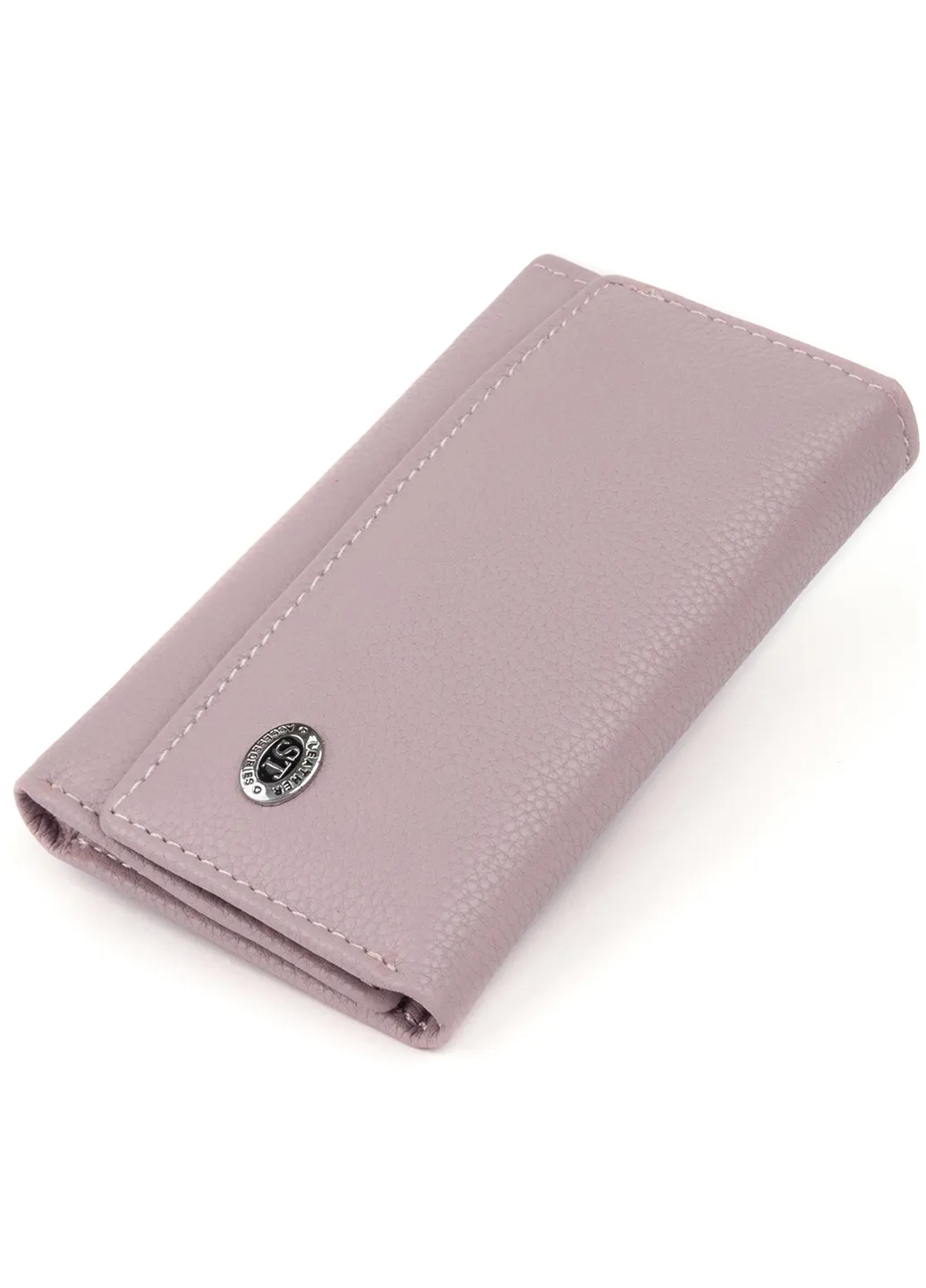 Жіночий шкіряний гаманець-ключниця 12,3х7,3х1 см st leather (252129262)
