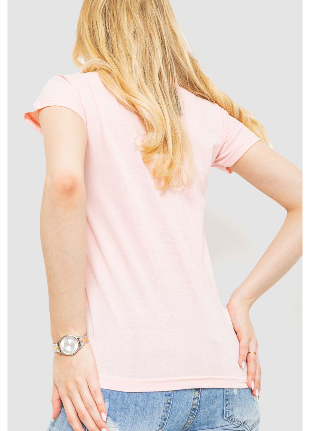 Світло-рожева літня футболка Ager