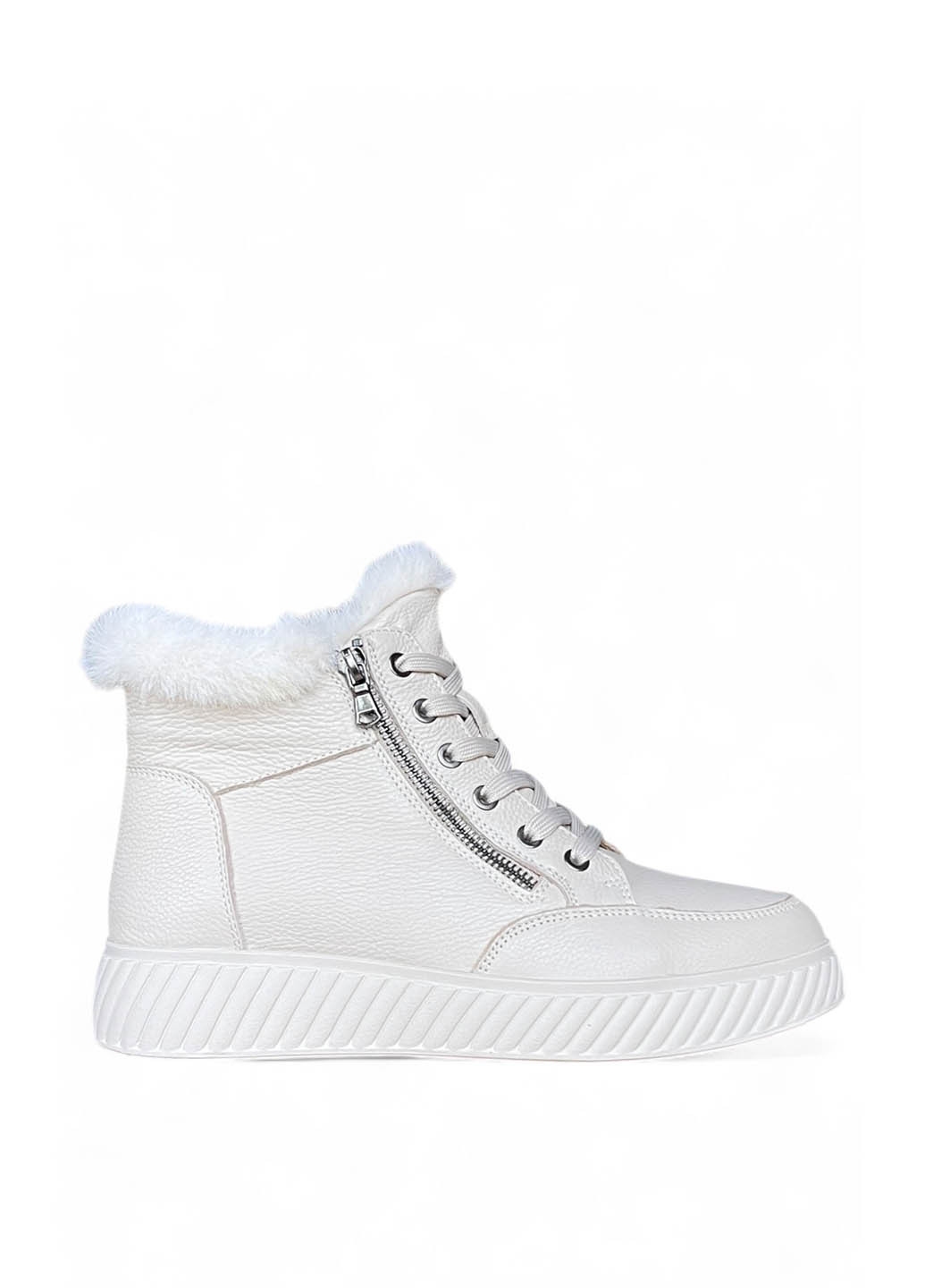 Зимние ботинки Meego с мехом, со шнуровкой