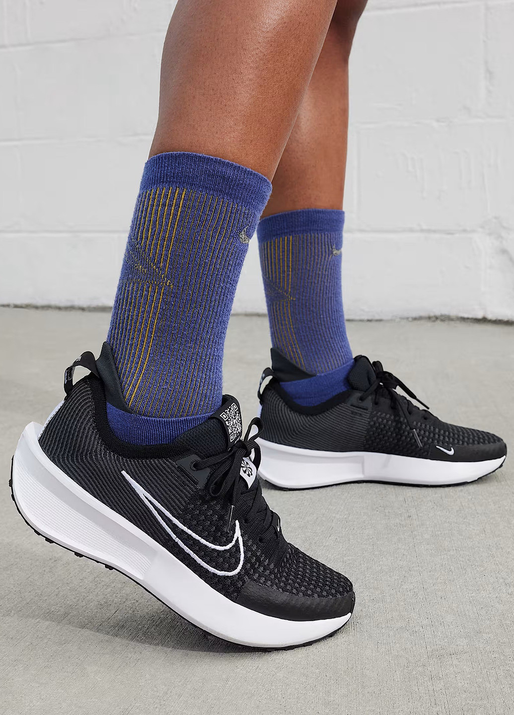 Кроссовки Nike чёрные демисезоны (361011059)