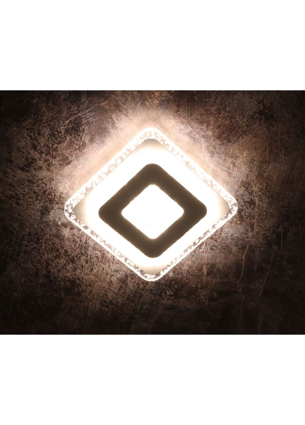 Светильник потолочный LED 2234/200Q Белый 4х20х20 см. Sunnysky (253628734)