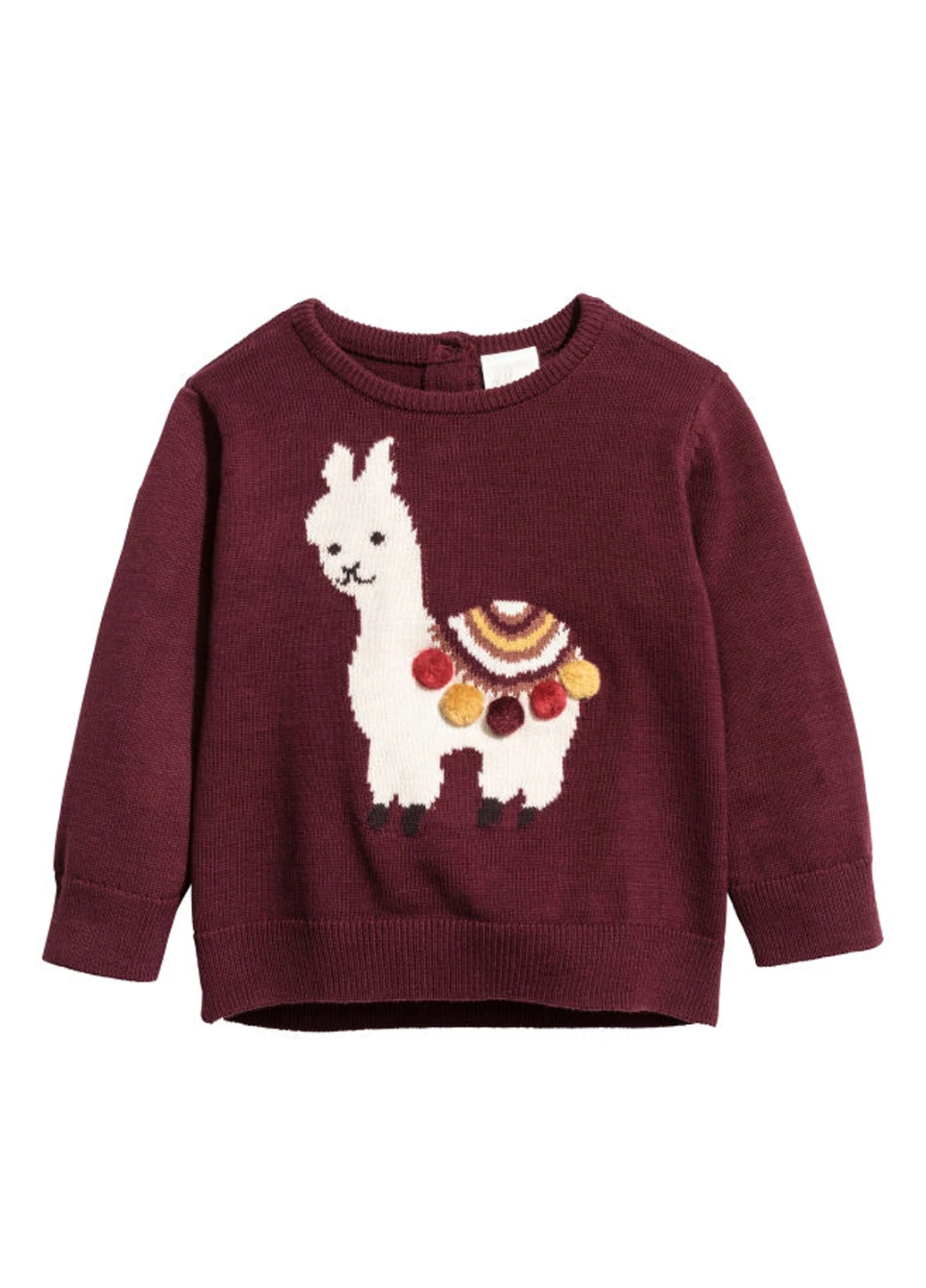 Бордовий демісезонний джемпер джемпер H&M