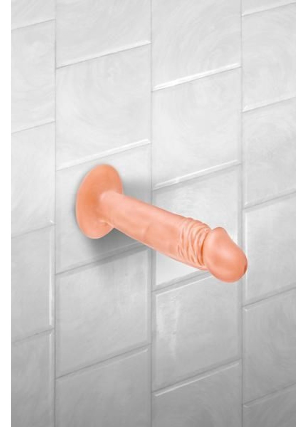 Фаллоимитатор - Real Zack Flesh, TPE, диаметр 3,7см Real Body (254885488)