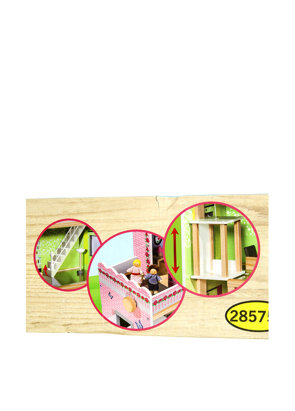 Кукольный домик (29 эл.), 61х80х30,5 см Play Tive (171121541)