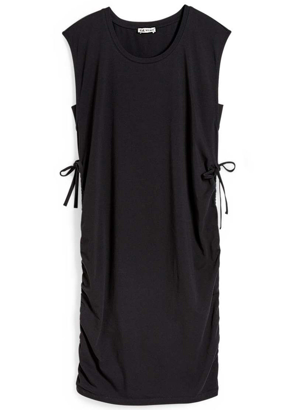 Черное кэжуал платье для беременных платье-футболка C&A однотонное
