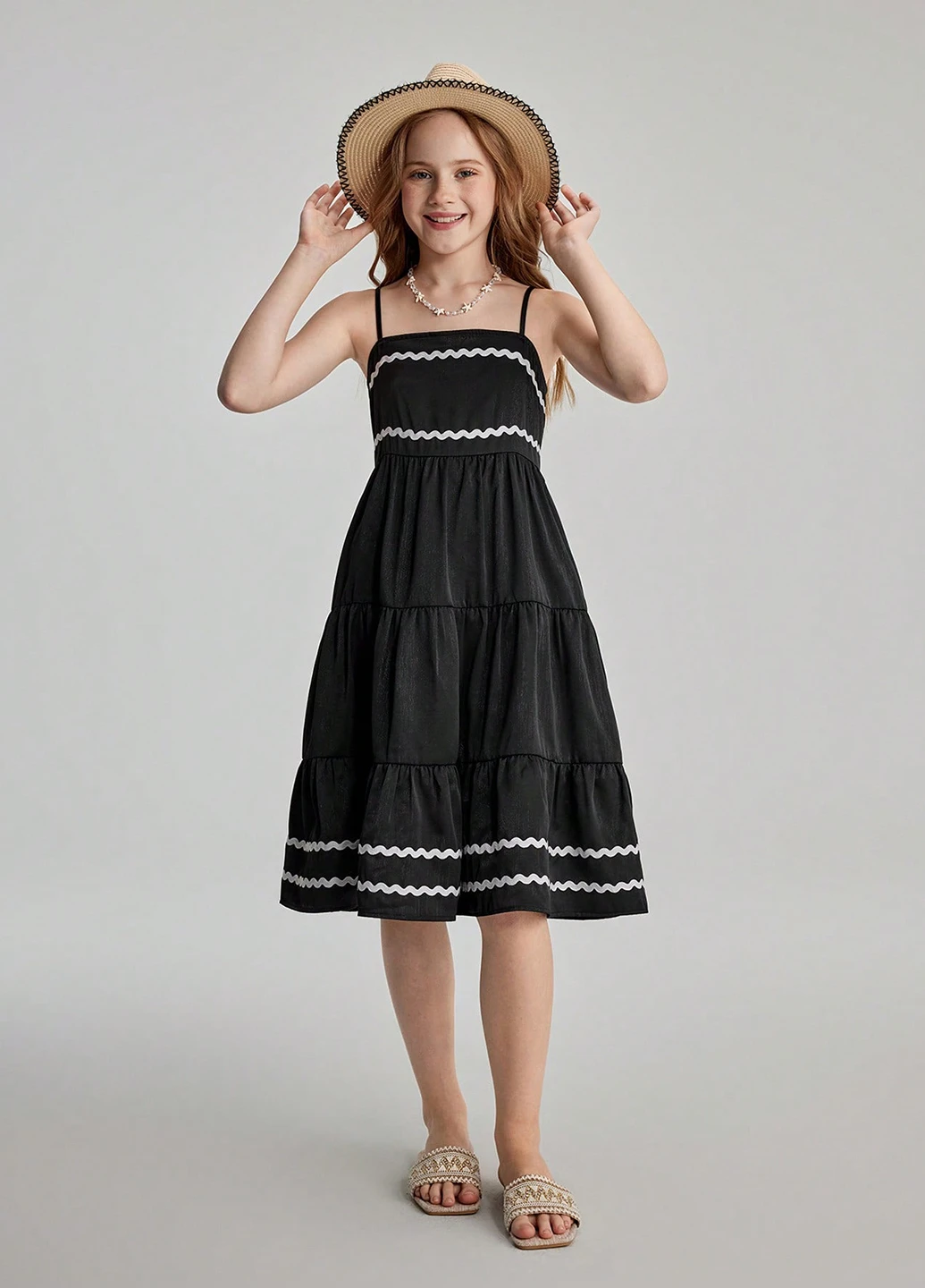 Чорна сукня SHEIN (367748176)