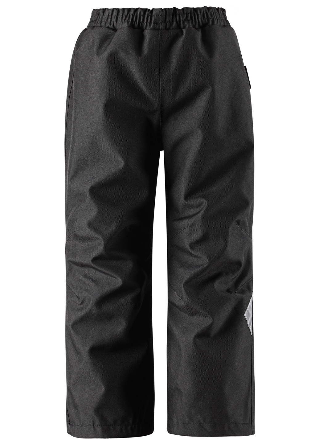 Черные кэжуал демисезонные с высокой талией брюки Lassie by Reima