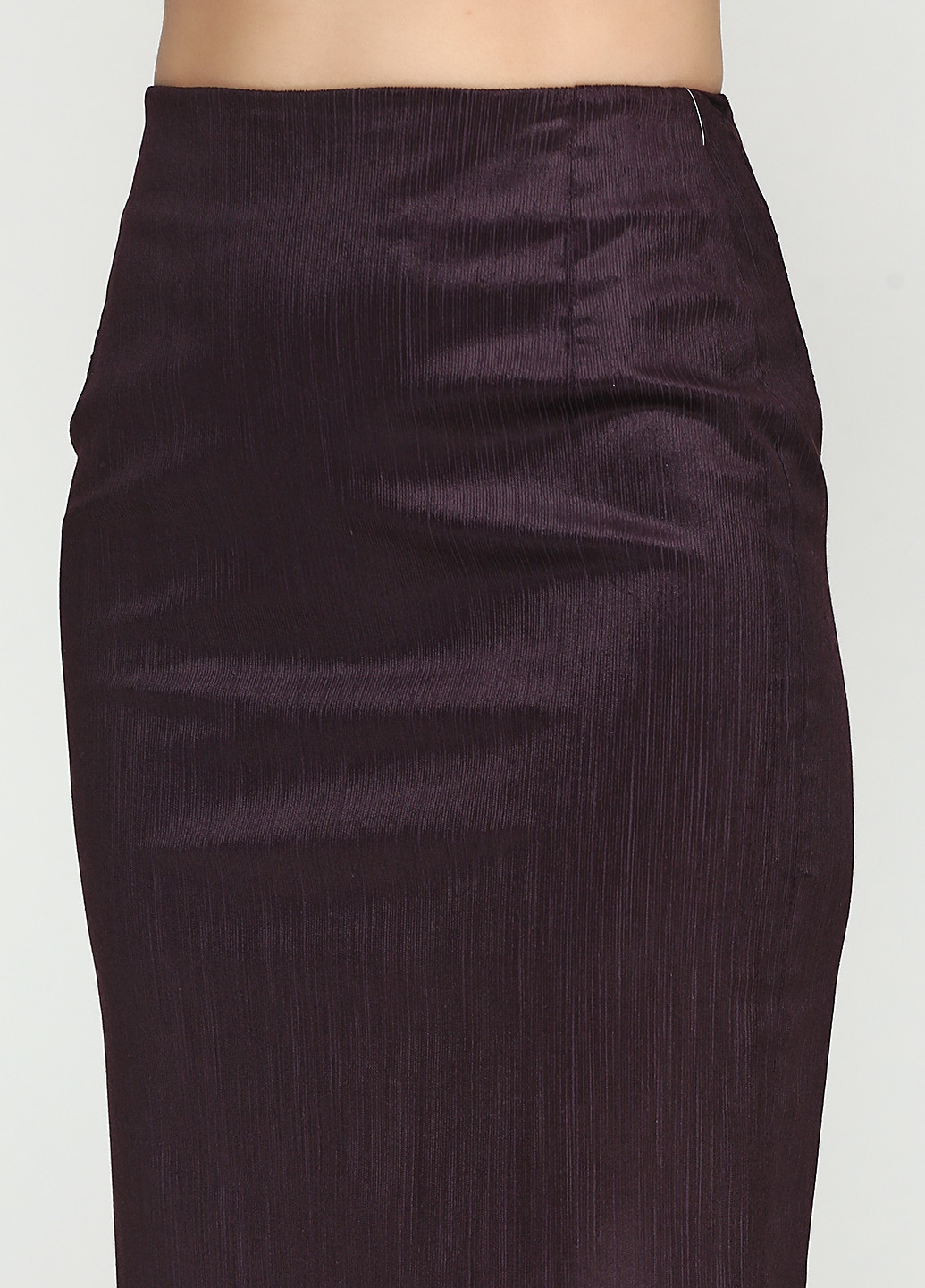 Фиолетовая кэжуал однотонная юбка Stefanie L карандаш