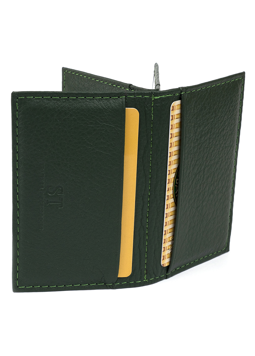 Женский кожаный кошелек-визитница 10х6,5х1 см st leather (252132684)