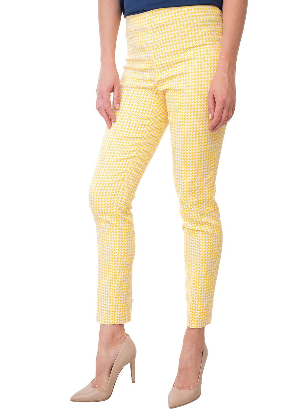 Желтые летние брюки Gardeur