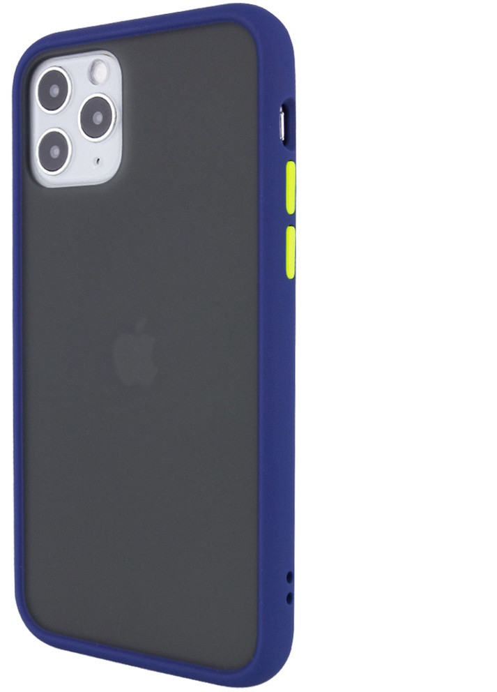 TPU + PC чохол Maxshield для Apple iPhone 11 Pro Max (6.5 ') Синій (is_00000031765_7) LikGus (229727078)