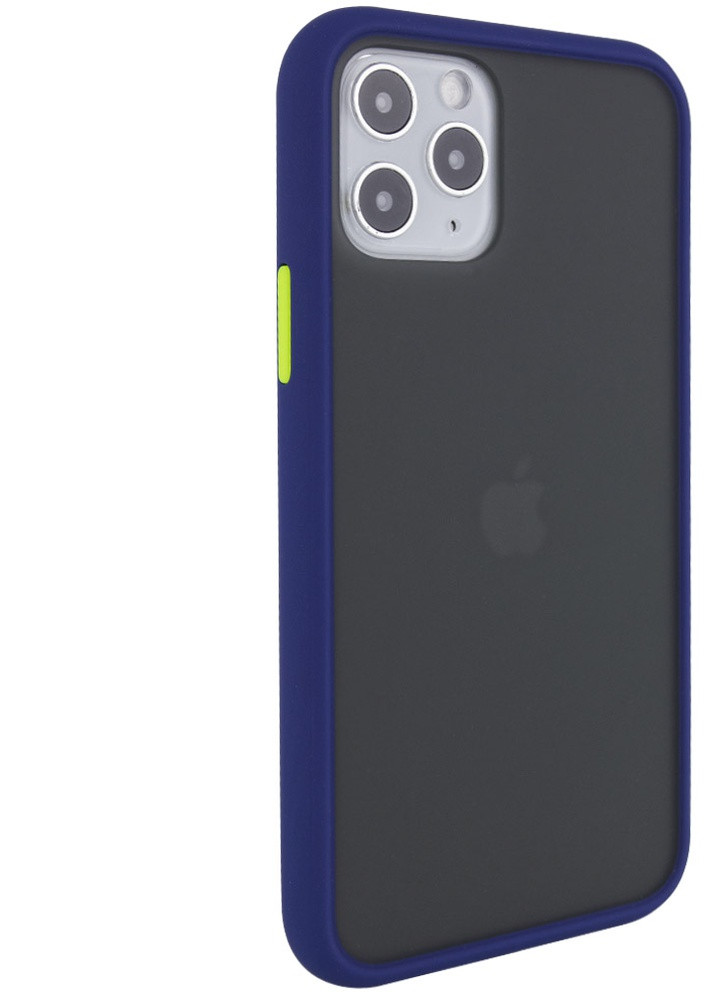 TPU + PC чохол Maxshield для Apple iPhone 11 Pro Max (6.5 ') Синій (is_00000031765_7) LikGus (229727078)