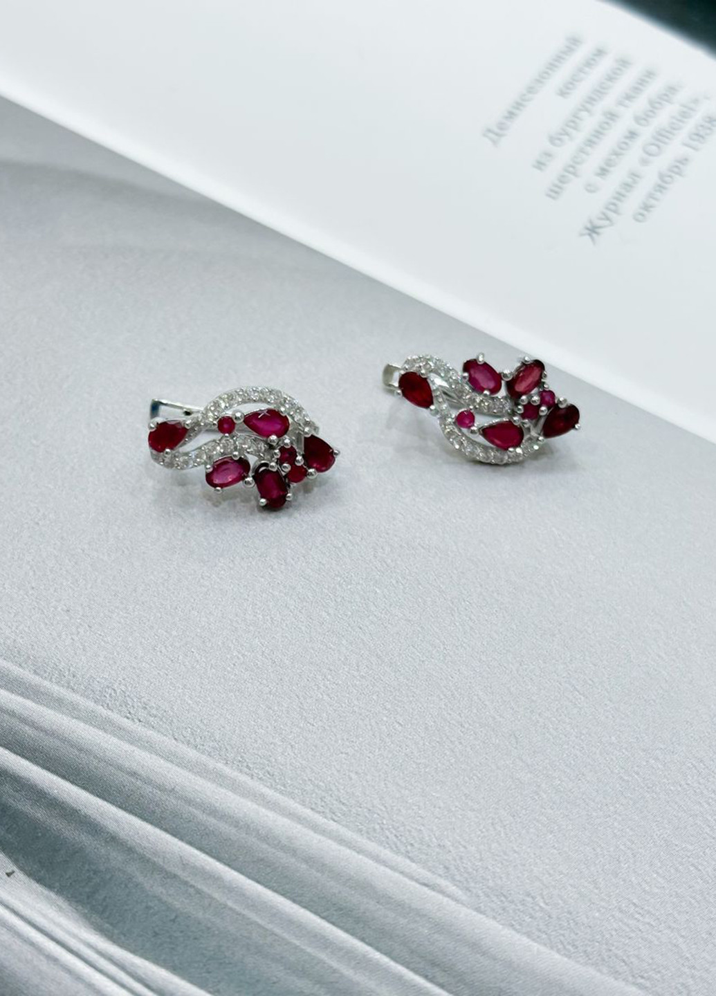 Сережки Silver Flame (307258501)