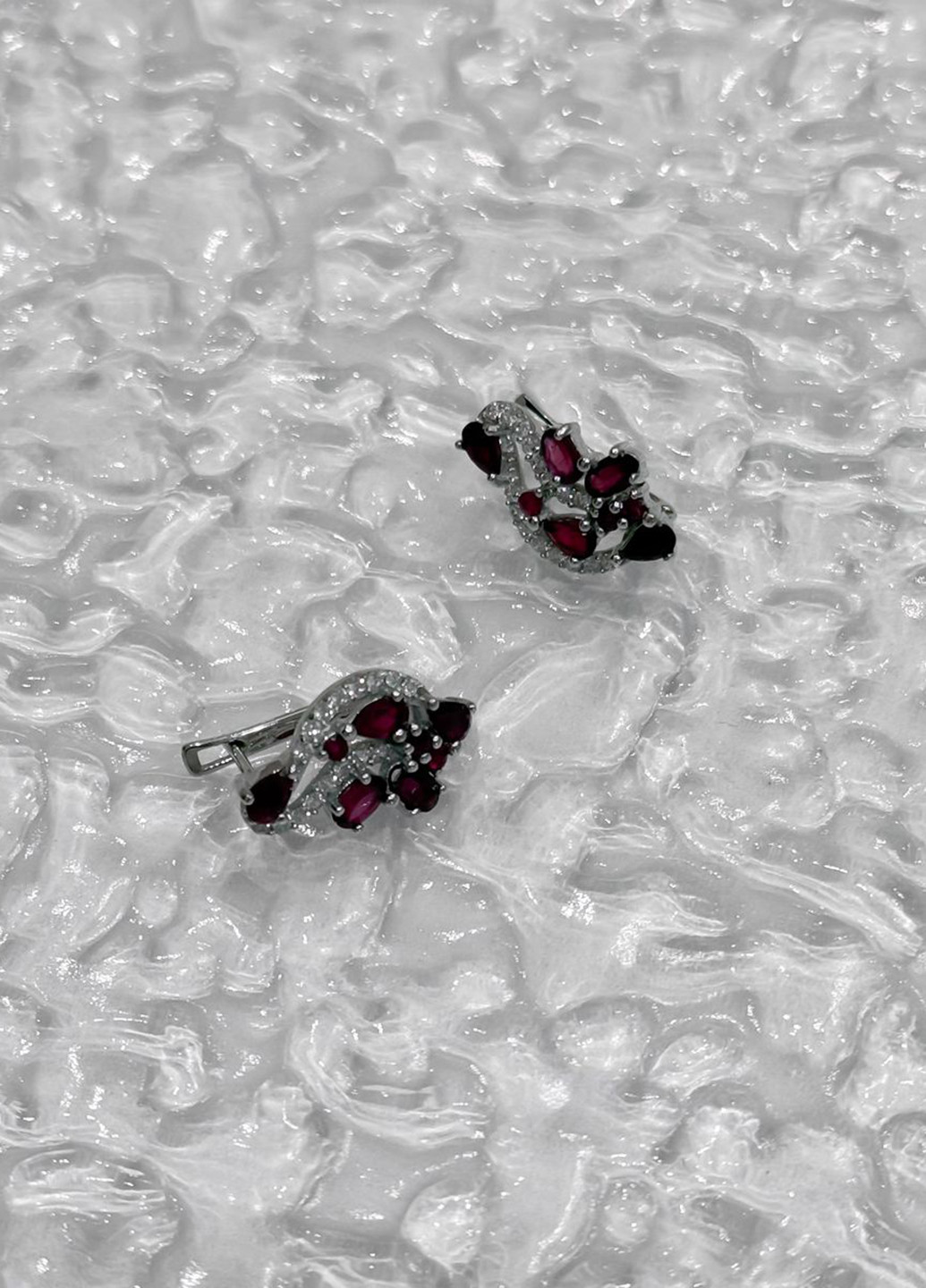 Сережки Silver Flame (307258501)