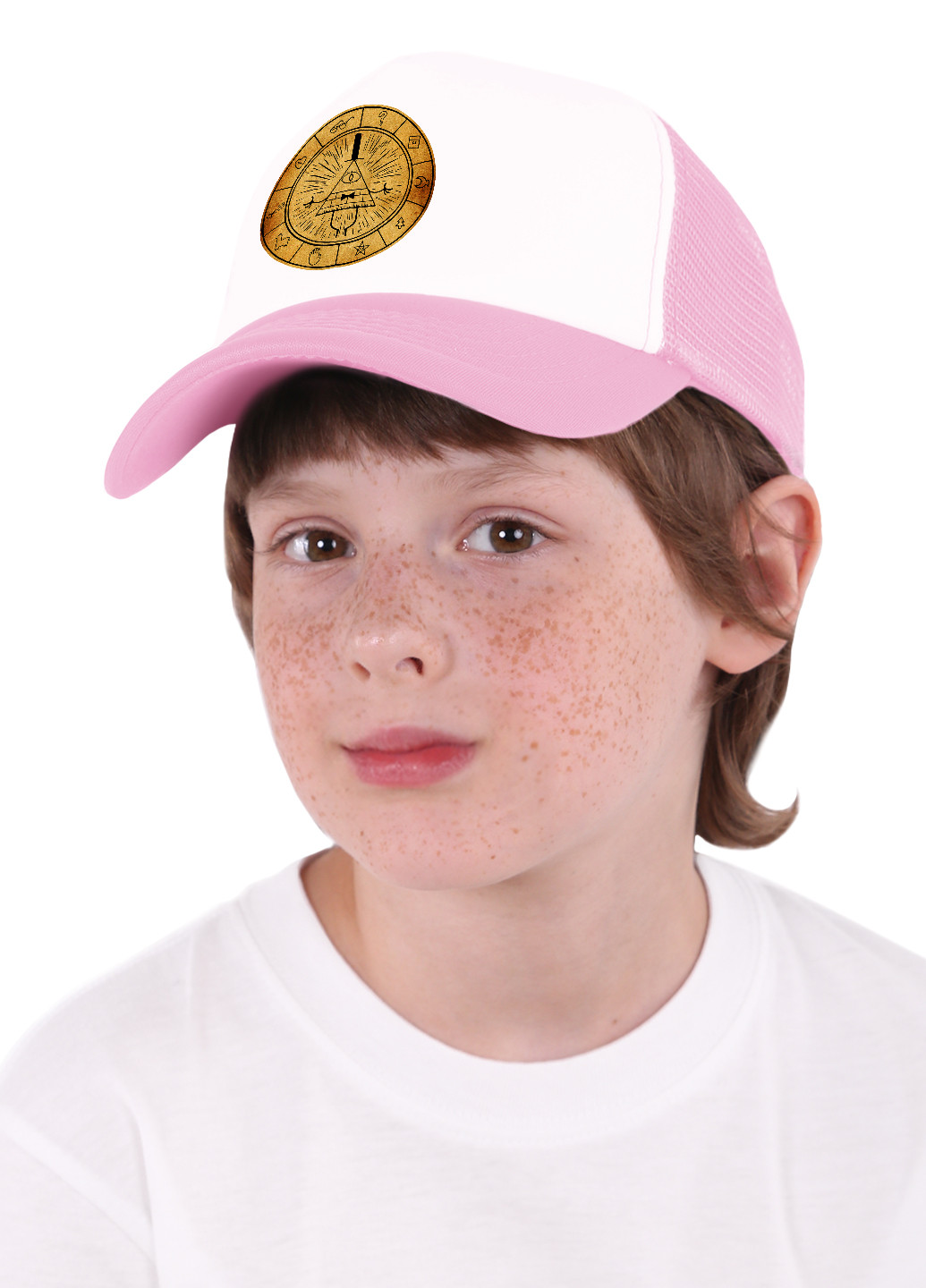 Кепка Тракер дитяча Білл Шифр Гравіті Фолз (Bill Cipher Gravity Falls) (33404-2627) MobiPrint (220769637)