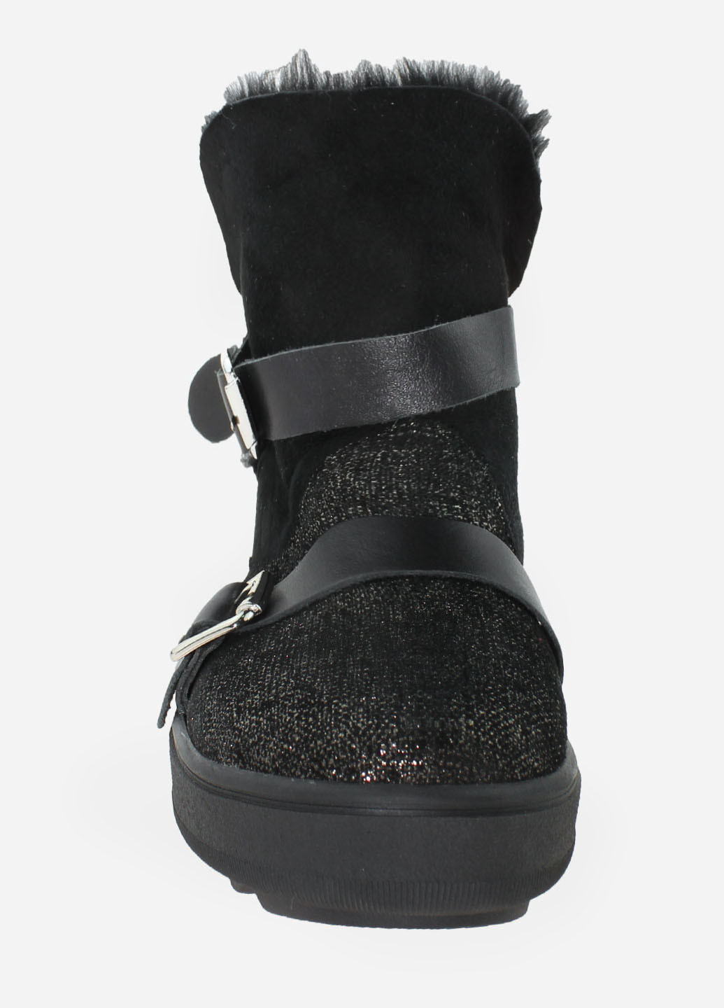 Зимние ботинки rg18-56004 черный Gampr из натурального нубука