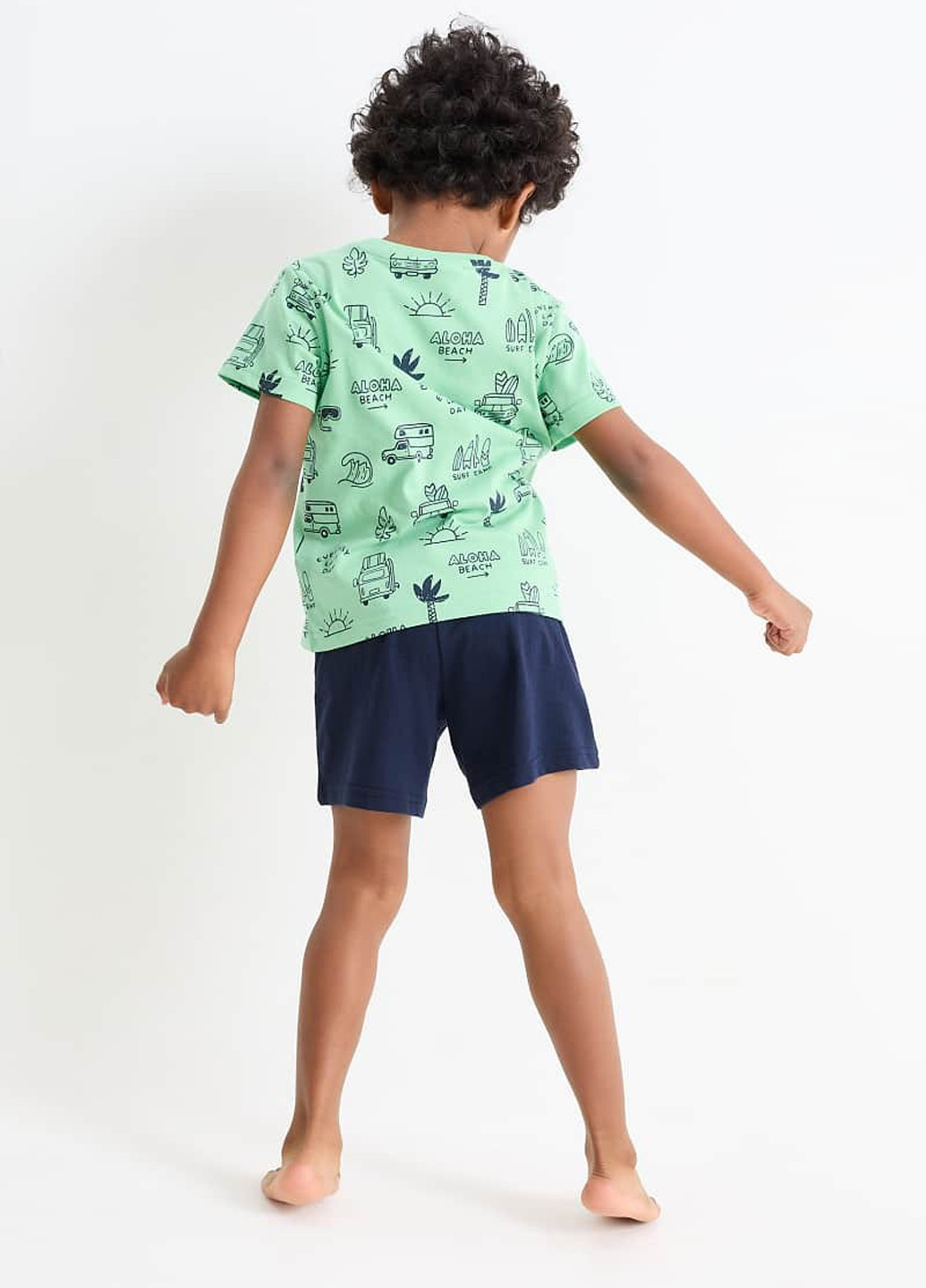 Комбінована всесезон піжама (футболка, шорти) футболка + шорти C&A