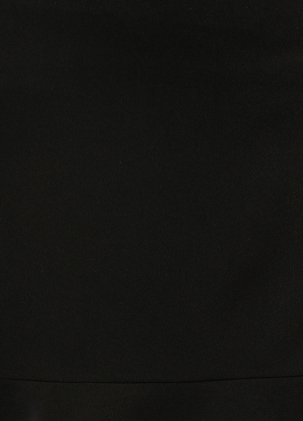 Черная кэжуал однотонная юбка KOTON а-силуэта (трапеция), годе